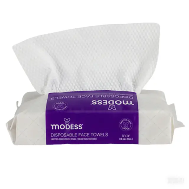 Modess Face Towel 30pcs 7.08"x7.8"