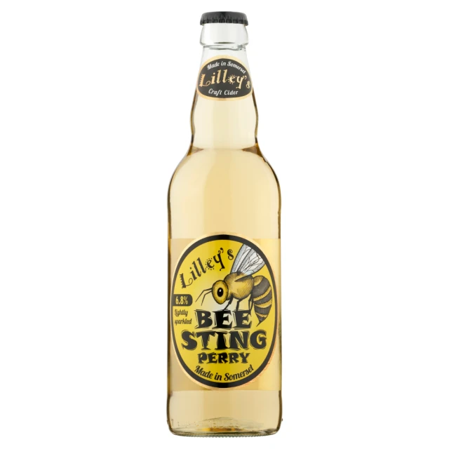 Lilley'S Bee Sting Perry Lightly Sparkled 500Ml (Abv 6.8%)