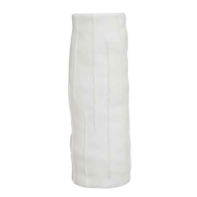 Fara White Large Vase