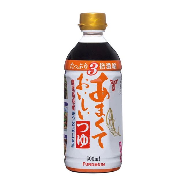 Fundokin Tsuyu Sauce 500ml/bottle  麵味露 500ml/瓶