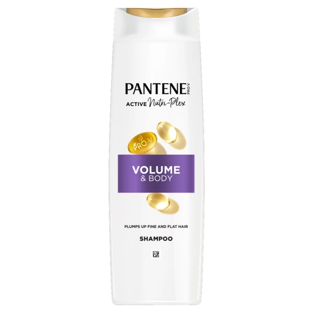 Pantene Pro-V Volume & Body Shampoo 325ml for Fine, Flat Hair. Active Nutri-Plex