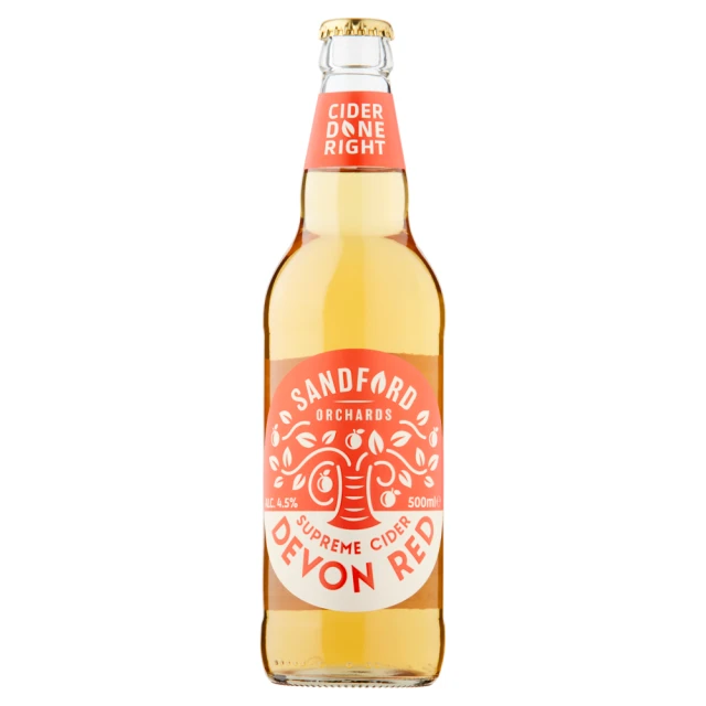 Sandford Orchards Devon Red Cider 500ml (Abv 4.5%)