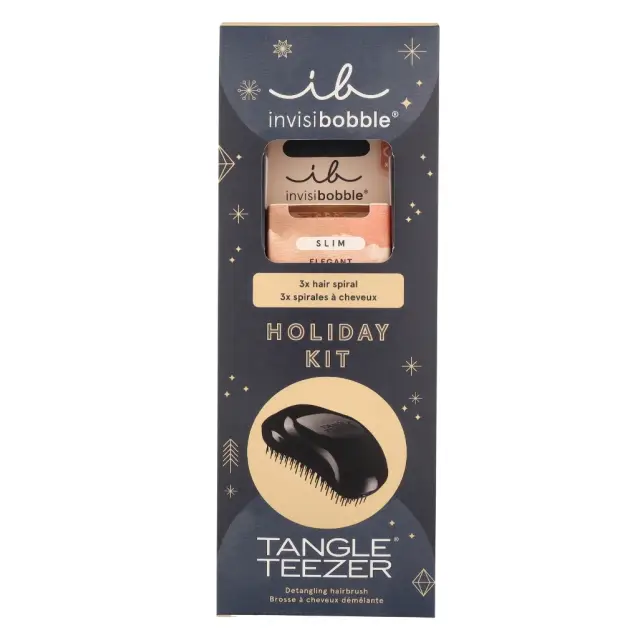 Tangle Teezer Classic  Beauty Set 4 pieces - 3x Hair Spiral/1x Hair Brushes