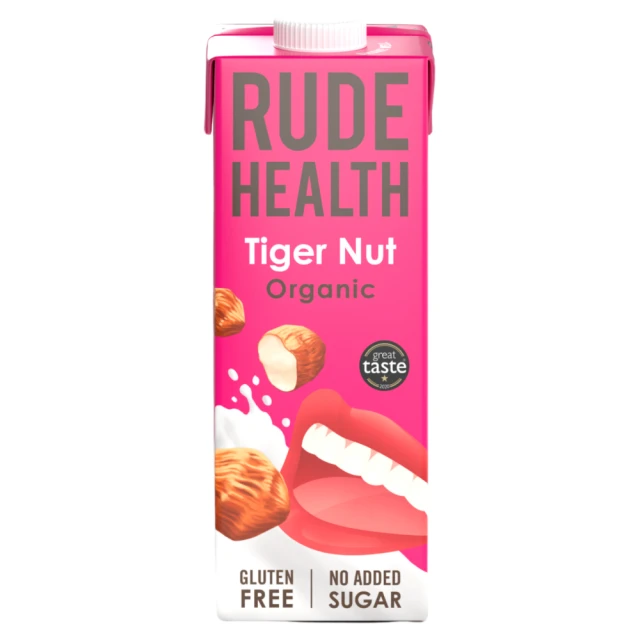 Rude Health - Organic Tiger Nut Drink - 6 x 1l