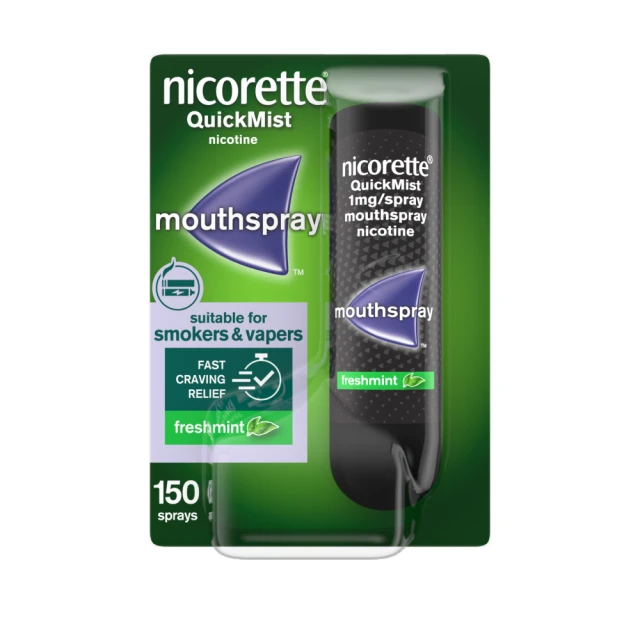 Nicorette QuickMist Nicotine Mouthspray - Freshmint Single