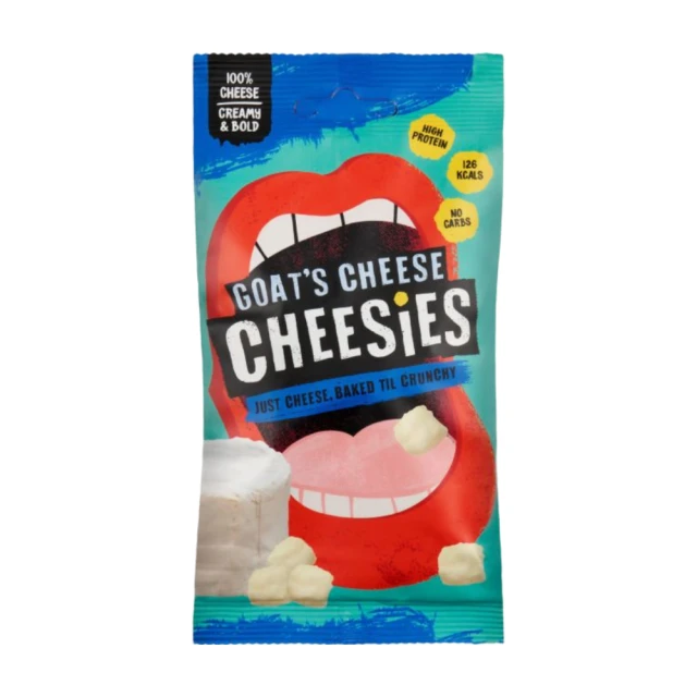 Cheesies - Crunchy Popped Goats Cheese - 20g