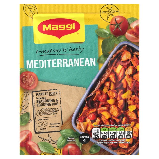 Maggi Juicy Chicken Mediterranean 37g