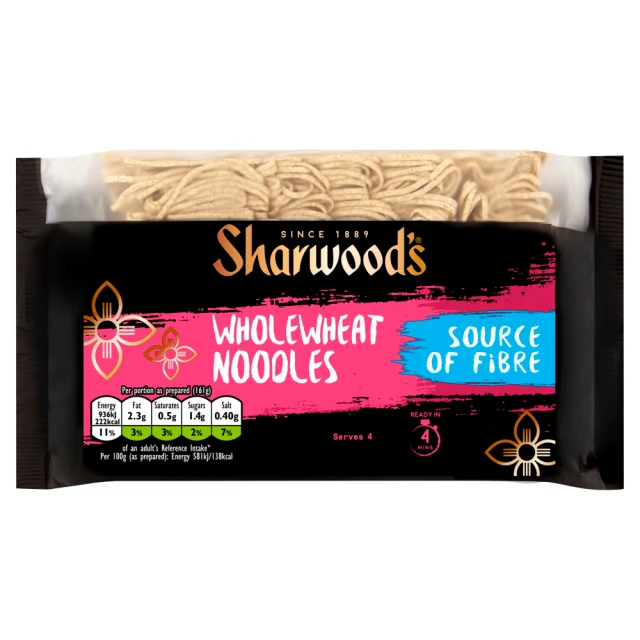 Sharwood'S Wholewheat Noodles 250G