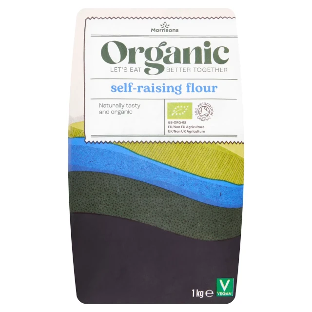 Morrisons Organic Self Raising Flour 1kg