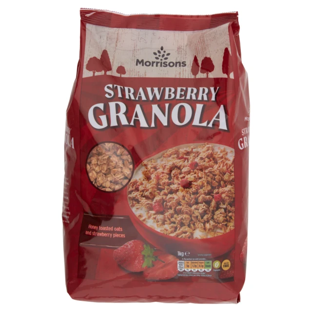 Morrisons Strawberry Granola 1kg