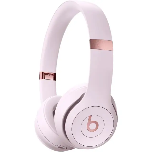 Beats Solo4 Wireless Headphones - On-Ear Wireless Headphones - Cloud Pink