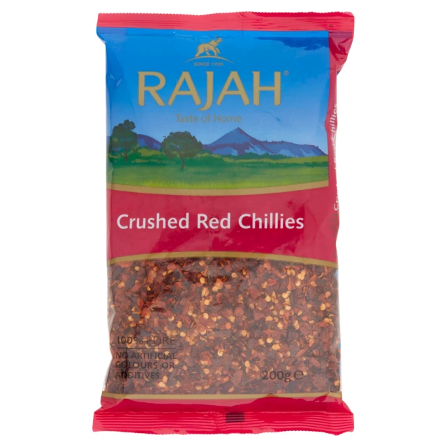 Rajah Crushed Red Chillies 200G