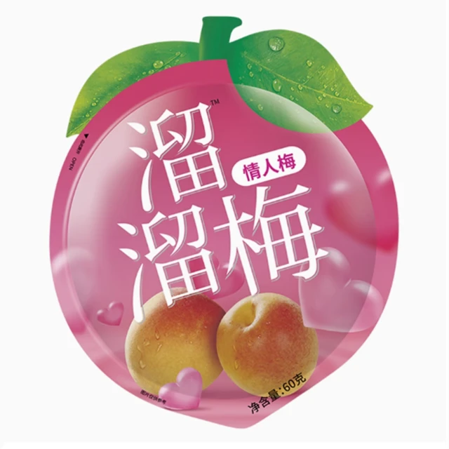 Liuliumei green plum60g/pack 溜溜梅情人梅60克