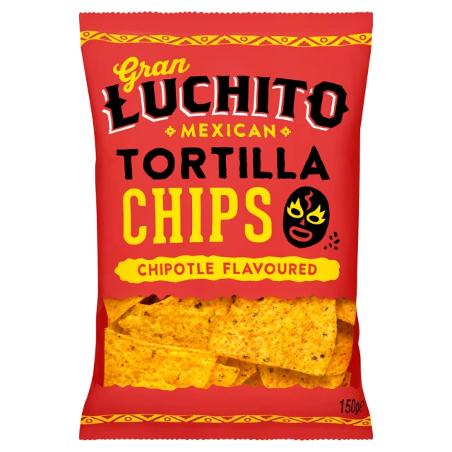 Gran Luchito - Mexican Chipotle Tortilla Chips 150g