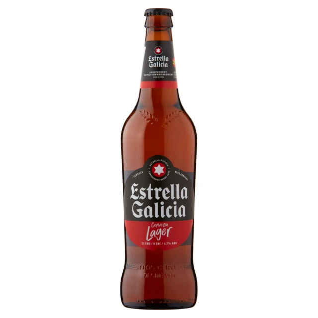 Estrella Galicia World Lager 660Ml (Abv 4.7%)