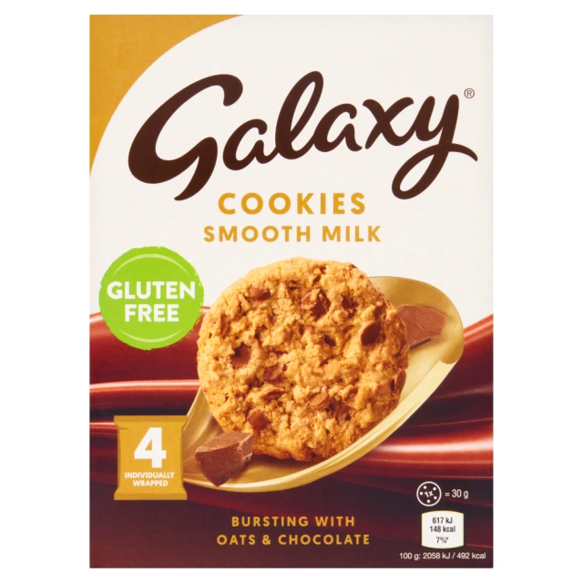 Gluten Free Galaxy Cookies 4 x 30g