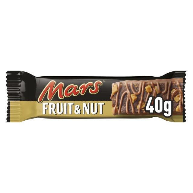 Mars Triple Treat Fruit, Nut & Chocolate Snack Bar 40G