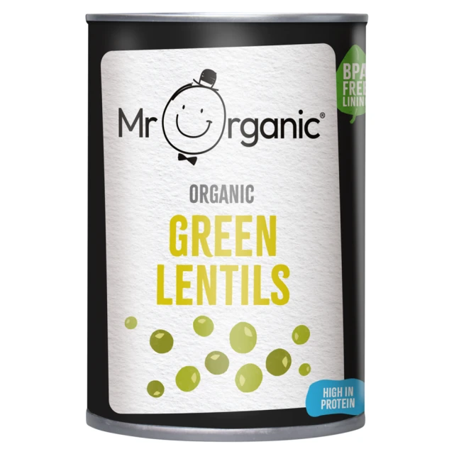 Mr Organic - Organic Green Lentils - 400g