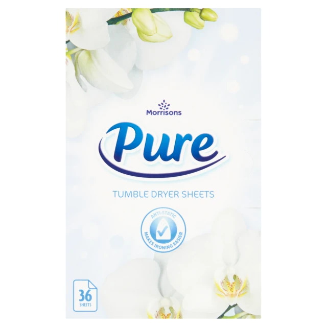 Morrisons Pure 36 Tumble Dryer Sheets