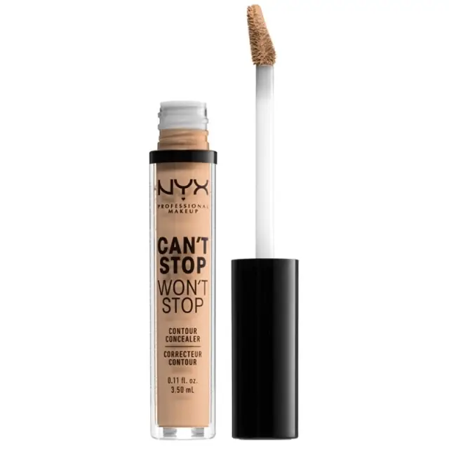 NYX Professional Makeup Can't Stop Won't Stop Concealer  Natural
