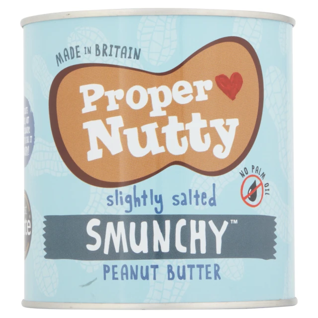 Proper Nutty Slightly Salted Smunchy Peanut Butter 1Kg