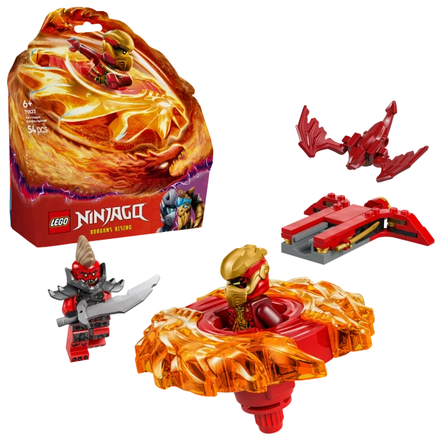 LEGO Ninjago 71823 Kai's Dragon Spinjitzu Spinner