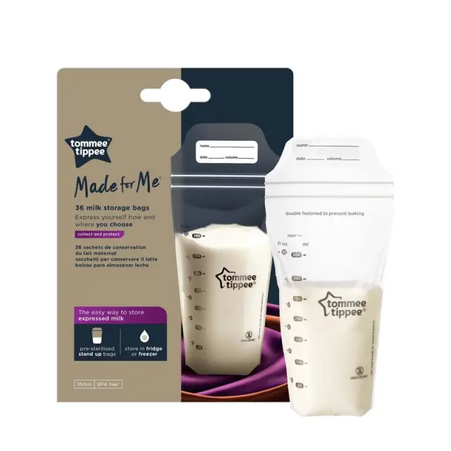 Closer to Nature Milk Storage Bags x 36