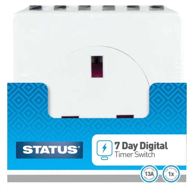 STATUS 7 DAY DIGITAL TIMER SWITCH