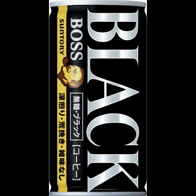BOSS Suntory Coffee Sugar Free Black 185g/can  三佳利無糖黑咖啡 185g/罐