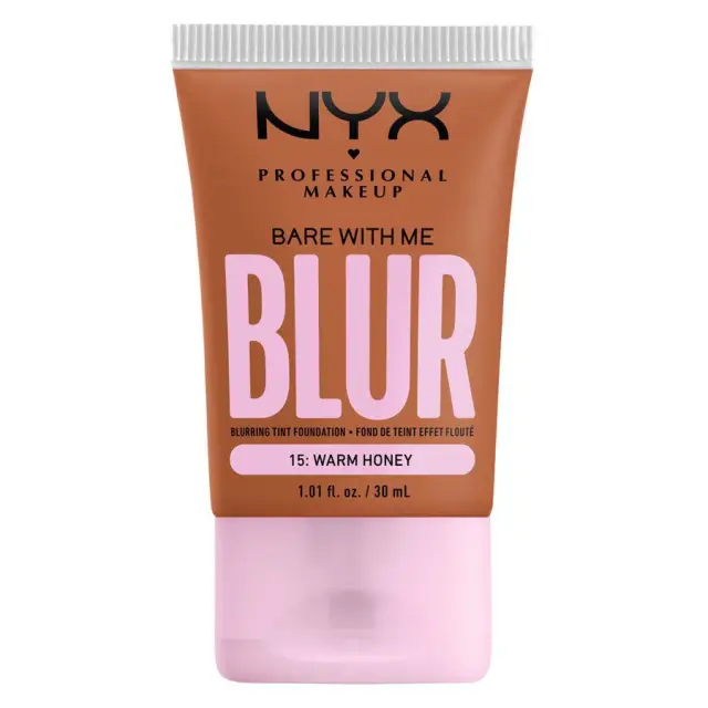 NYX Professional Makeup Bare With Me Blur Tint Foundation 15 Warm Honey