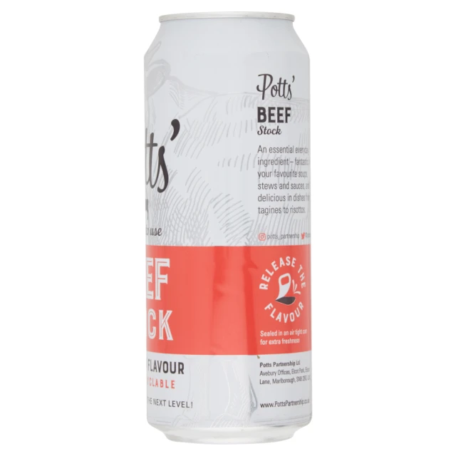 Potts - Beef Stock In a Can - 500ml