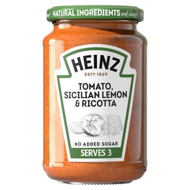 Heinz Ricotta & Lemon Pasta Sauce 350G