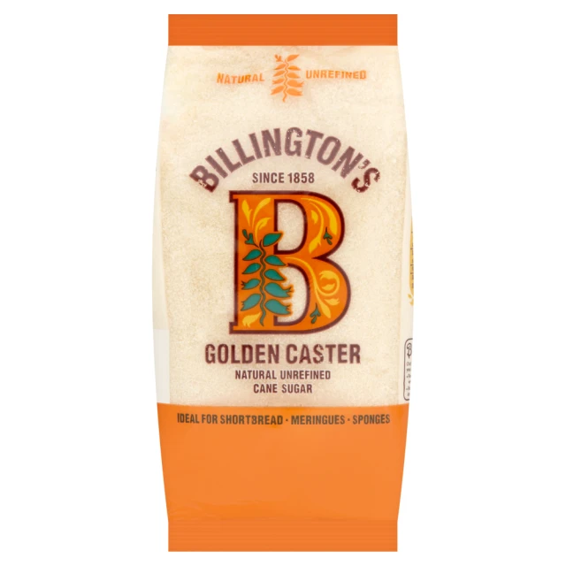 Billington's Golden Caster Natural Unrefined Cane Sugar 500G
