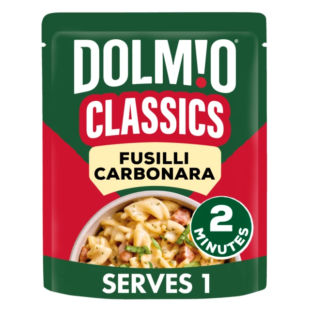 Dolmio Classics Carbonara Fusilli Pasta 250g