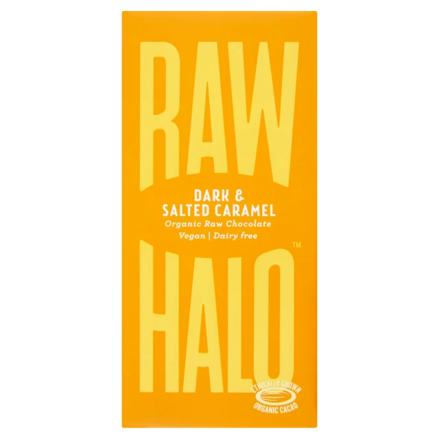 Raw Halo Dark Salted Caramel - 70G
