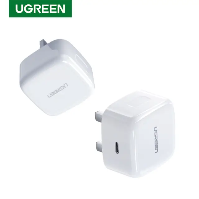UGREEN PD 20w Fast Charger UK White