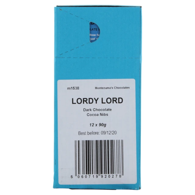 Montezuma's Lordy Lord Dark Chocolate - 90G