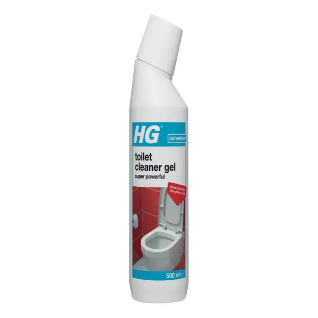 HG HG TOILET CLEANER GEL SUPER POWER 0.5L