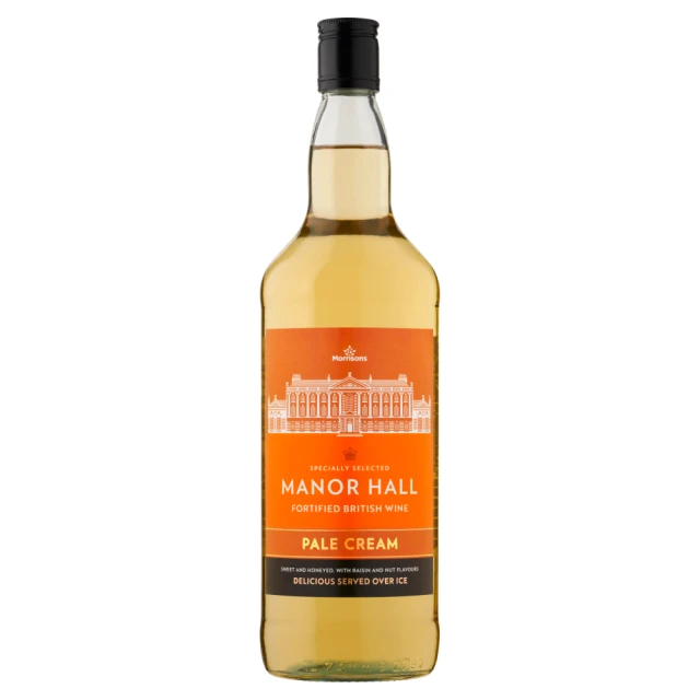 Morrisons Pale Cream British Fortified Wine 1 Ltr