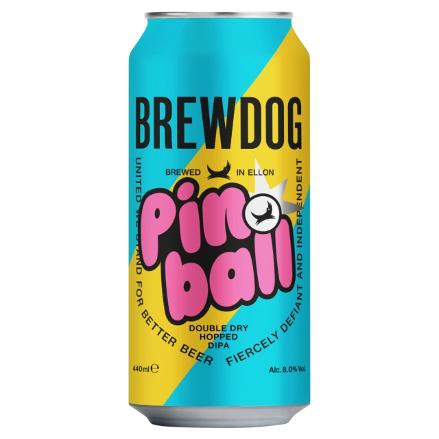 Brewdog Pinball Dipa 440Ml (Abv 8.4%)