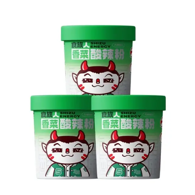 食族人香菜酸辣粉 SZR Coriander Hot & Sour Vermicelli 136g