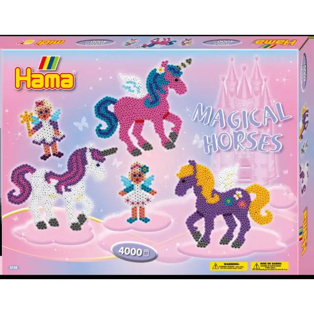 Hama Midi Beads Magical Horses Giftbox