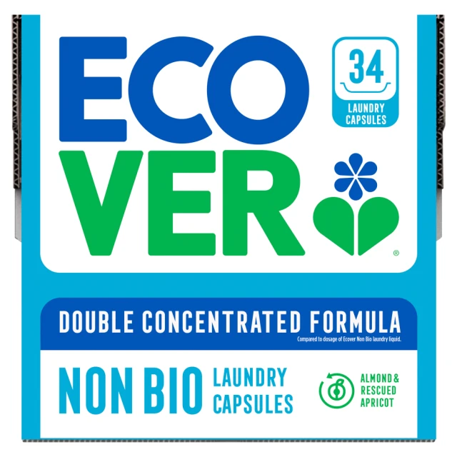 Ecover Non Bio Laundry Capsules 34 x 17g