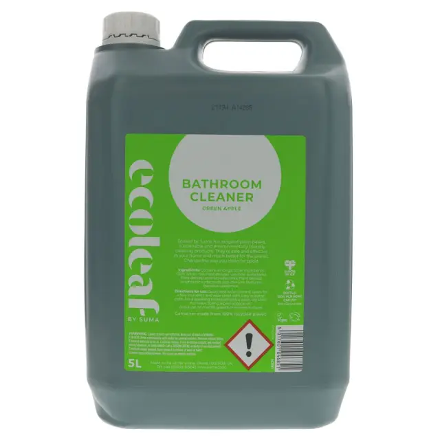 ECOLEAF BY SUMA - Bathroom Cleaner - Green Apple - 5L