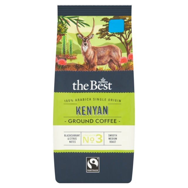 Morrisons The Best Kenyan Roasted & Ground Coffee 227G