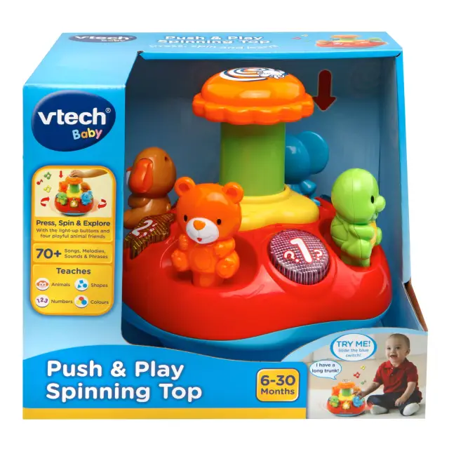 Vtech Push & Play Spinning Top