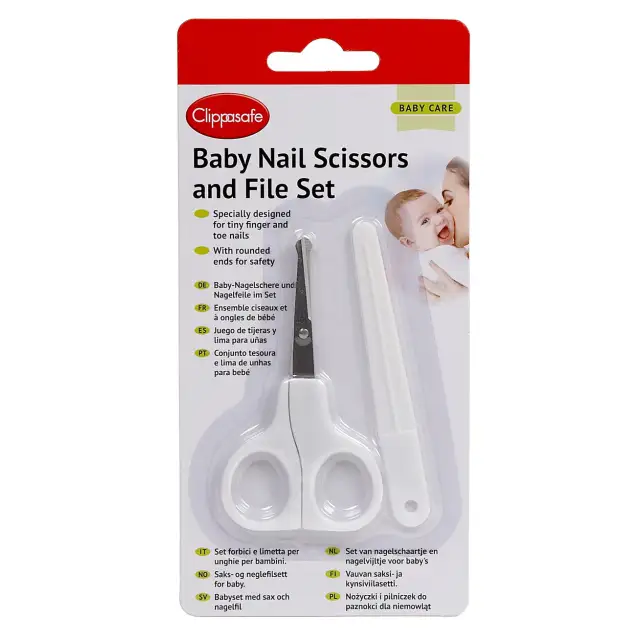 Baby Nail Scissors & File Set (33/2)