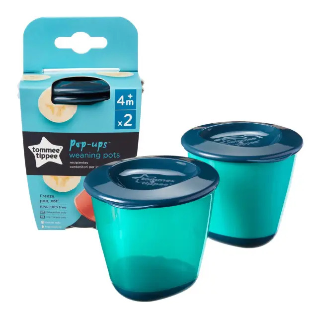 Explora Pop Up Weaning Pots x 2*