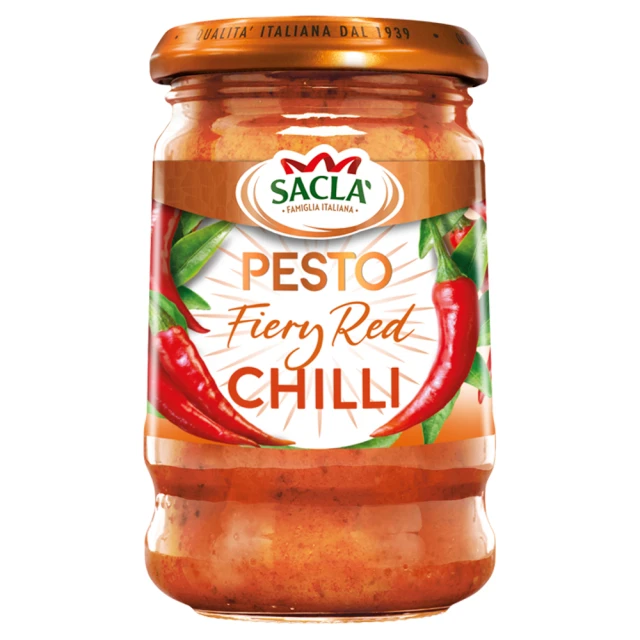 Sacla Fiery Chilli Pesto 190G