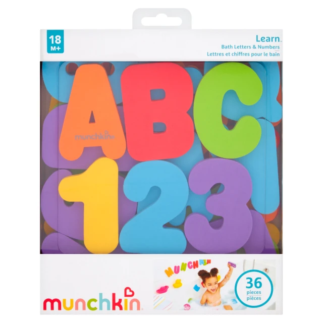 Munchkin Bath Letters & Numbers